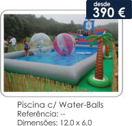 Piscina com Water-Balls